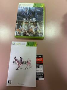 送料無料　Xbox360★ファイナルファンタジーXIII-2 13-2 デジタルコンテンツセレクション★used☆FF13-2☆import Japan