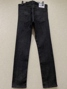 ※white mountaineering ホワイトマウンテニアリング 2012AW WR1273401 ストレッチ デニム パンツ ブラック 日本製 1 　　　 BJBA.F