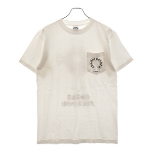 CHROME HEARTS クロムハーツ 大阪限定 バッククロスロゴプリントTEE 半袖Tシャツ ホワイト