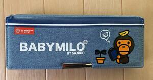 訳あり　サンリオ BABYMILO ペンケース A BATHING APE