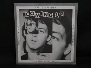 ７インチ★Paul McCartney★Coming Up UK EMI オリジナル