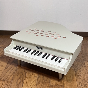 ◆ KAWAI カワイ 子供用 ミニピアノ トイピアノ P-32 アイボリー 知育玩具 ◆