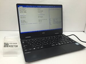 ジャンク/ NEC PC-VKT13HZG5 Intel Core i5-8200Y メモリ8.19GB ストレージ無し 【K02738】