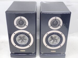 FOSTEX フォステクス 2Wayバスレフ型スピーカーシステム G1001MG ピアノブラック ペア ¶ 70C14-1