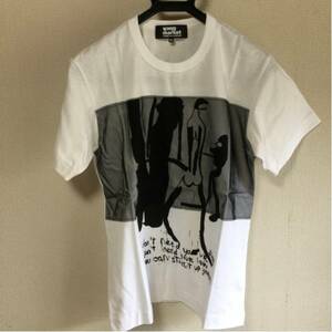 black market ブラックマーケットコムデギャルソン 半袖Tシャツ blackmarket COMME des GARCONS 白 M ブラックマーケット コムデギャルソン