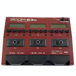 ZOOM B3n ズーム ベースフロアマルチエフェクター★動作品