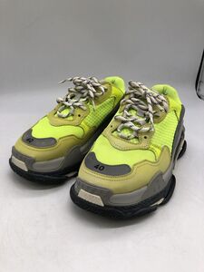 【BALENCIAGA】バレンシアガ スニーカー メンズ イエロー トリプルS 533884　SIZE 40( 26.5cm)【いわき鹿島店】