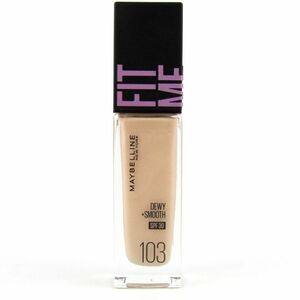 メイベリン リキッドファンデーション フィットミー FIT ME 103 若干使用 コスメ CO レディース 30mlサイズ MAYBELLINE