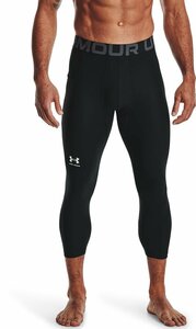 1333636-UNDER ARMOUR/メンズ UAヒートギアアーマー 3/4レギンス ベースレイヤー インナーウ