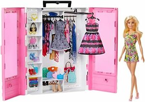 バービー(Barbie) バービーとピンクなクローゼット ドール&ファッションセット 着せ替え人形・ハウス ドール