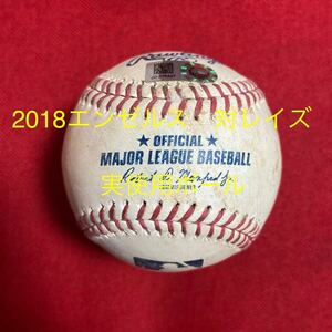 2018デビューMLBエンゼルス試合支給実使用ボール公式球直筆サイン無証明WBCジャパンMVPヒットドジャースロサンゼルス大谷翔平オールスター