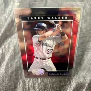 2001 Donruss/Leaf Larry Walker Colorado Rockies No.79 