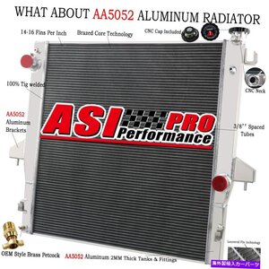 3列アルミニウムラジエーターフィット2003-2009ダッジRAM 2500 3500 5.9 6.7カミンズディーゼル3 Row Aluminum Radiator Fit 2003-2009 Do