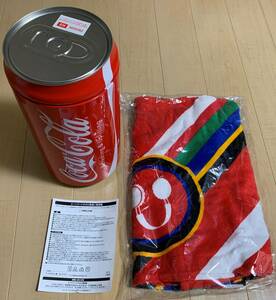 【非売品】COCA-COLA コカ・コーラ缶＆ビートフードタオル セット 2012年ロンドンオリンピック 当選賞品