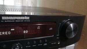 Marantz AV SURROUND RECEIVER NR1402 2chでの音出し確認のみ 外観内部クリーニング済み かなりの美品 転売代行大歓迎 完全NCNRにて