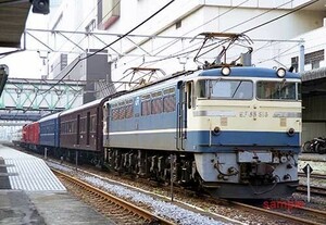 【鉄道写真】EF65 518＋オハユニ61 107＋ナハフ11 1＋キニ58 1＋DD51 842 [9002033]