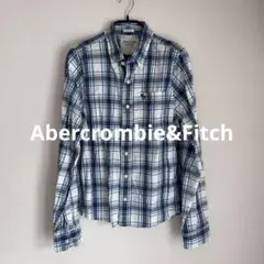 【Abercrombie&Fitch】チェックシャツLサイズ_送料無料