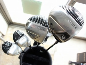 【即決】2014モデル ブリヂストン PHYZ ドライバー FW UT 4本セット キャディバッグ付き FLEX-R