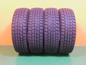 175/65R14 DUNLOP プリウス、キューブ、デミオ 製造年2021 4本 バリ溝★A073