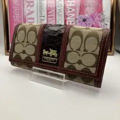 【匿名配送】COACH✨コーチ✨ラウンドファスナー長財布