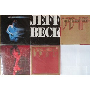 送料込/Jeff Beck/ジェフ・ベック/LP5枚セット