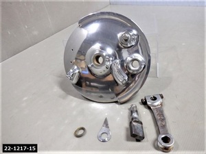 カワサキ 350SS ドラムパネル バレル研磨仕上げ カワサキ マッハ SS SS350 KAWASAKI