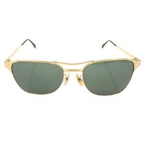 1円スタート Ray-Ban レイバン B&L サングラス SIGNET Ⅱ シグネット 56□19 眼鏡 アイウェア ゴールド色フレーム ブラウン グレー