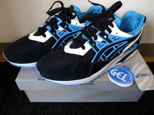 アシックス GEL-KAYANO TRAINER 黒青 27.5cm US9.5 ゲル カヤノ