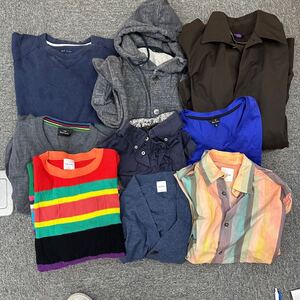 [282]●1円スタート●Paul Smith ポールスミス まとめ売り 卸売 古着 アウター セーター シャツ 他