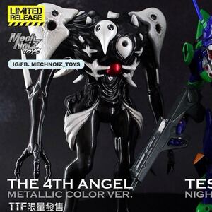 国内未発売 アジア圏会場限定 MECHNOIZTOYS MECHNOIZ TOYS THE 4TH ANGEL METALLIC 第4の使徒 サキエル メタリック EVA エヴァンゲリオン