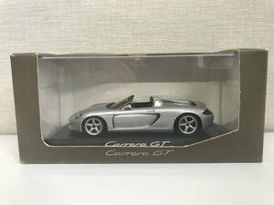 【１円スタート】 1/43 ミニチャンプス ポルシェ別注 カレラ GT Carrera GT Silver 020 074 11 MINICHAMPS ZP