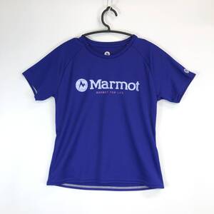 マーモット Marmot 半袖速乾Tシャツ パープルブルー Mサイズ MJT-S3570W レディース