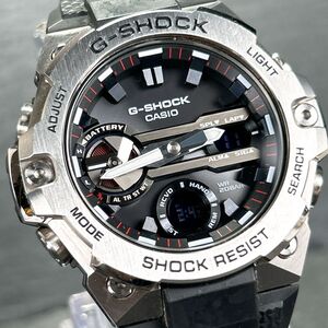 超美品 CASIO G-SHOCK カシオ ジーショック G-STEEL GST-B400-1AJF 腕時計 タフソーラー アナログ デジタル Bluetooth 多機能 動作確認済