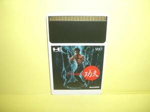 ☆中古☆　ＰＣ　【ＴＨＥ　功夫　クンフー】カードのみ【即決】