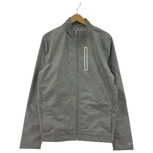 Abercrombie&Fitch アバークロンビーアンドフィッチ スタンドカラー ジップアップ ジャケット sizeM/グレー