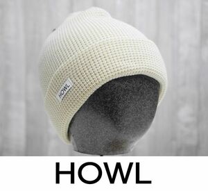 【新品:送料無料】24 HOWL WAFFLE BEANIE - KHAKI ニット帽 スノーボード 帽子 ハウル グローブ