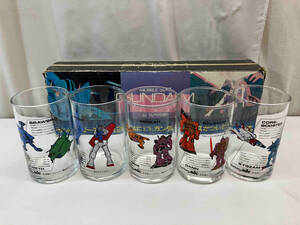 機動戦士ガンダム グラスセット 5個入り サントリー MOBILE SUIT GUNDAM GLASS by SUNTORY