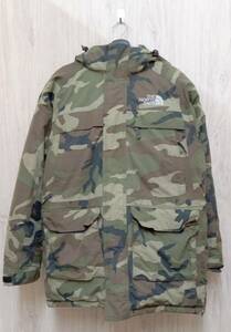 THE NORTH FACE/ザノースフェイス/ダウンジャケット/カモフラ/ND01609/MCMURDO PARKA/グリーン系/Sサイズ