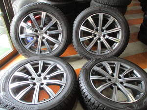 美品　265/50R19 BLIZZAK DM-V3　STUDLESS☆美品ITALY製　MAK　バーミンガム　５H　PCD120アルミホイール付4本セット!!☆☆☆☆☆☆ 