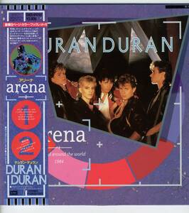 LP 新品同様　見開き　豪華8ページ・カラー・ブックレット付き デュラン・デュラン　アリーナ DURAN DURAN / arena【Y-1063】