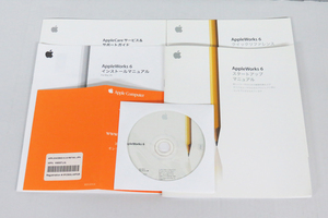 ■ AppleWorks 6 Ver.6.2.9マニュアル付属 ■ 