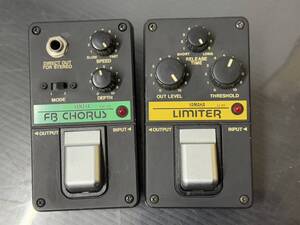 YAMAHA ヤマハ　FB chorus CH-03/ Limiter LI-01 エフェクター　2点セット　現状品