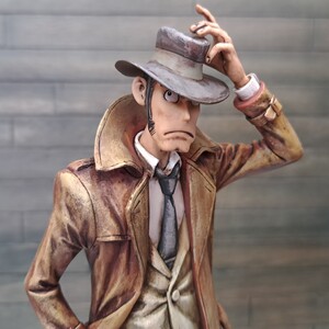 銭形警部　ルパン三世　フィギュア　リペイント■Lupin the 3rd figure Zenigata repainted