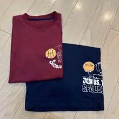 SPALDING バスケットボール Tシャツ &バスパン