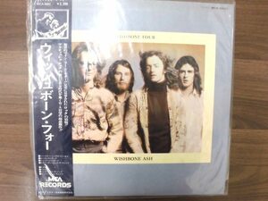 ★K1111T-6:WISHBONE ASH/ウィッシュボーン・アッシュ WISHBONE FOUR/ウィッシュボーン・フォー 帯付 LPレコード 動作未確認 ジャンク扱い