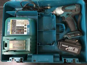 【ジャンク品】★makita(マキタ) 18v充電式インパクトレンチ TW251DRFX　T4306