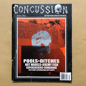 Concussion Magazine Issue 15 Skateboard Jeremy Fish スケートボード Confusion art Automodown driven Jason jessie neighborhood