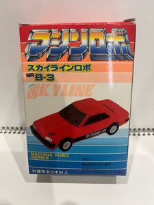 バンダイ マシンロボ MR B03 「スカイライン ロボ」NISSAN SKYLINE RS-TURBO DR30 鉄仮面