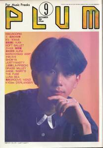 PLUM 1991年9月号 X,筋肉少女帯,B