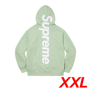 ★新品★Supreme Satin Applique Hooded Sweatshirt Mint XXL